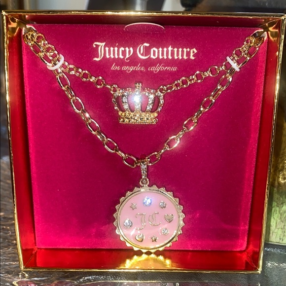 Juicy Couture Jewelry - JUICY COUTURE 2 piece Necklace!